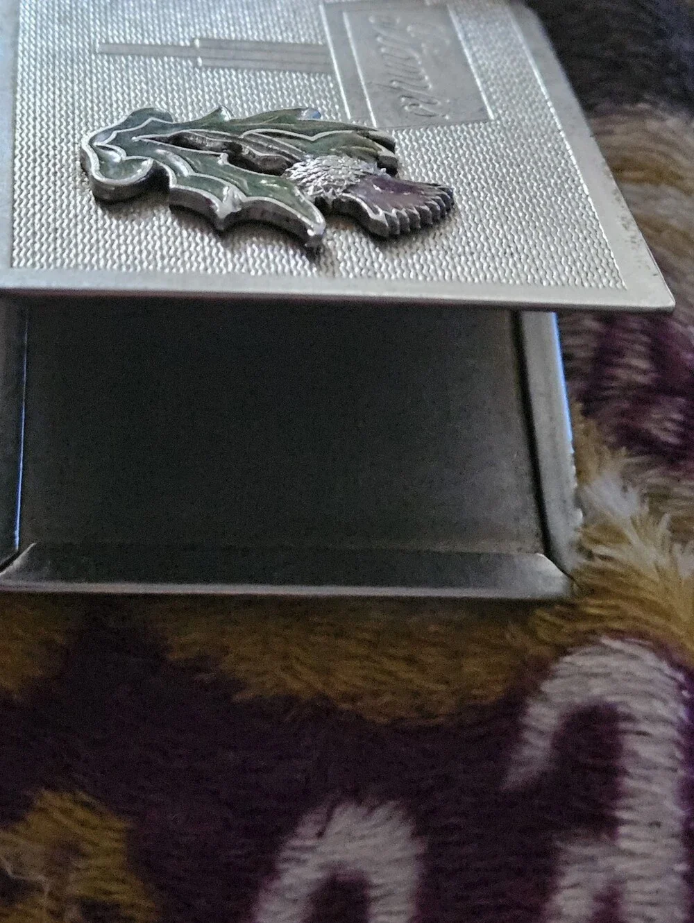 Vintage 1930's stamp case